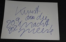 JONATHAN MEESE  signed