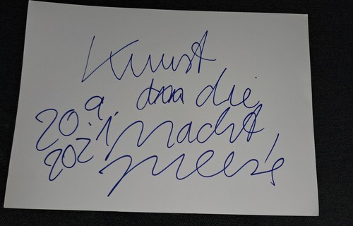 Jonathan meese signed - meese,