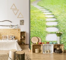 3D Stein Straße Q6193 Tapete