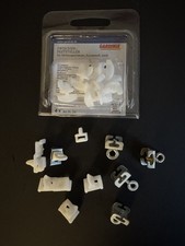 Konvolut Gardinenzubehör Feststeller Zwischenfeststeller Metall und Kunststoff