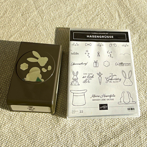 Stampin motivlocher hase - motivlocher,