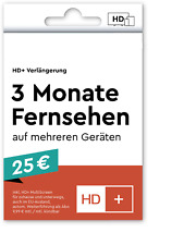 HD+ Verlängerung für 3 Monate HD+ inkl. HD+MultiScreen Fernsehen