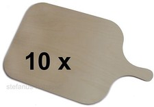 10 Flammkuchenbrett Flammkuchen Pizza-Brett Pizzabrett Holz Servierbrett 31x50cm
