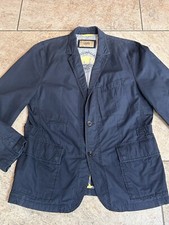 Tolle Sakko-Jacke von Camel Active Gr.52 Dunkelblau fein gestreift