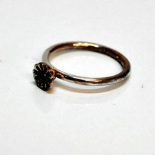 Spinning 15008 925 Sterling Silber Damen Ring 57 black 17-BL5099/288