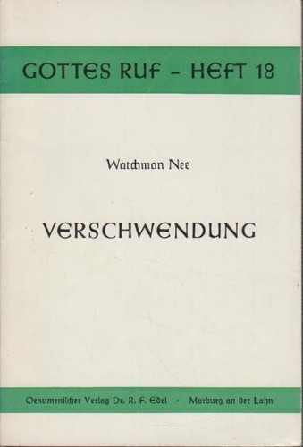 Gottes ruf heft 18 - gottes,
