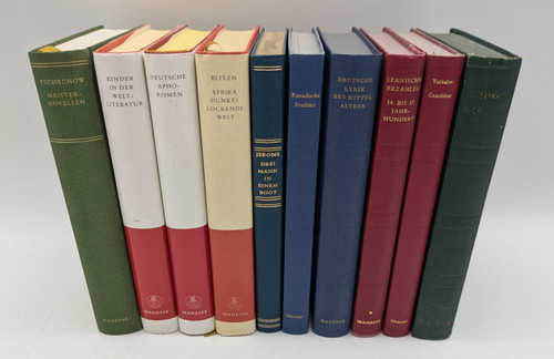 Manesse verlag konvolut - verlag,, 10