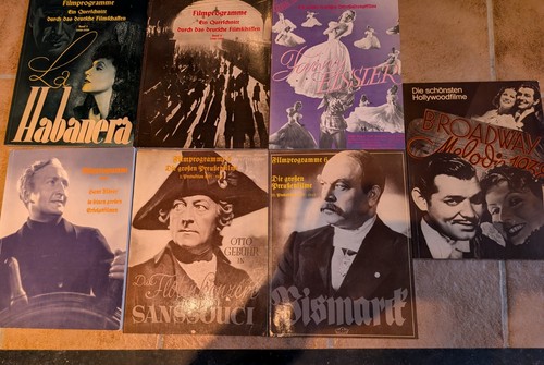 Konvolut alte filmprogramme - konvolut,