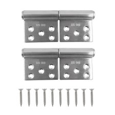 2 Stk. Edelstahl Türscharnier