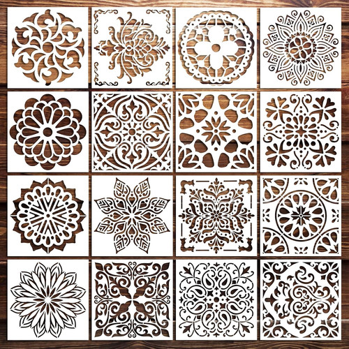 Stück mandala schablonen - stück,