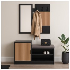 Garderobenpaneel mit Spiegel