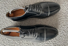 Hammerstein handgenähte Lederschuhe schwarz Größe 40 ohne Schuhspanner