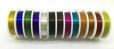 20m Draht Stärke 0,3mm Schmuckdraht Eisendraht Basteldraht Farben (0,10/m)