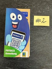 EDEKA Anmeldungen Payback Karten Überaschungspack #2