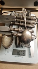 Besteck versilbert 1,1kg 100er