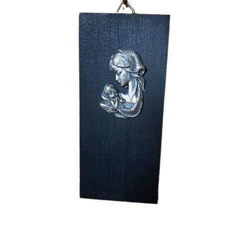 Madonna mit kind wandplakette - mit,
