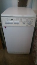TOPLADER WASCHMASCHINE SIEMENS 45cm Edelstahltrommel  Restzeitanzeige Lieferung