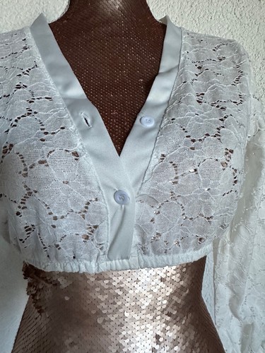Dirndlbluse weiß elastische