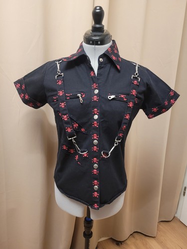 Bluse shirt gothic damen - shirt,