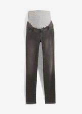 Umstandsjeans mit Baumwolle Skinny Gr. 42 Dunkelgrau Damen-Jeans Hose Neu