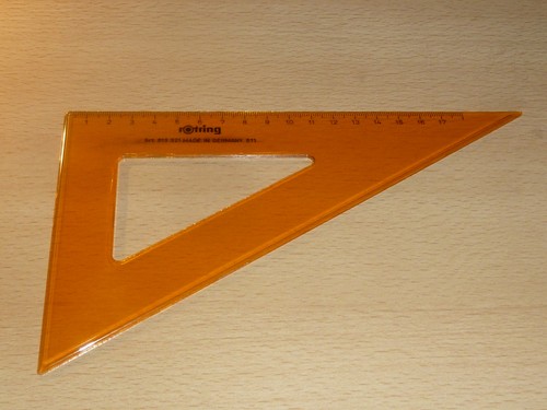 Rotring dreieck lineal art - dreieck,