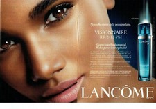 Werbung Advertising 0421 2011 Lancome Kosmetik Schönheit Visionär 2 Seiten