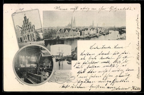 Lübeck rathaus - lübeck,,