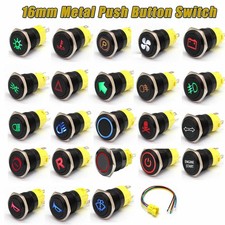 Edelstahl Druckschalter Knopf