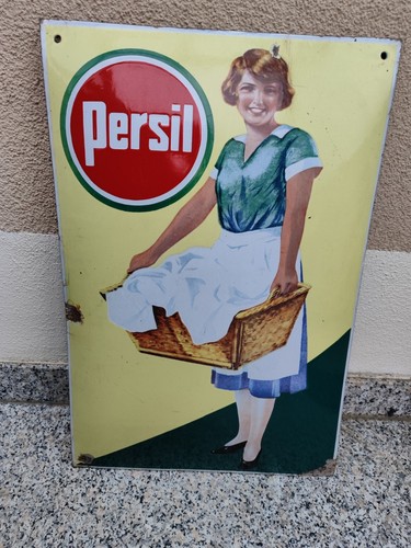 Altes emailleschild persil - altes, emailleschild,persil