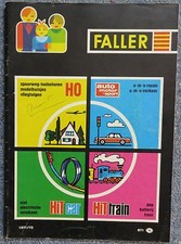 Faller  -- Modellbau Jahres Katalog 1971/72  - Sprache Niederländisch #021013