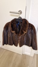 Pelzjacke echt braun Gr L 40