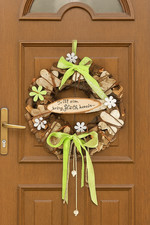 Türkranz deko frühling