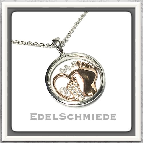 Edelschmiede925 babyfüße - edelschmiede925,