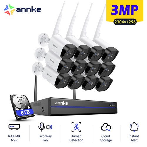 Annke 3mp wlan funk außen - wlan,