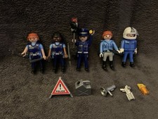 Playmobil Figuren Polizei Einsatz Blitzer, Mannschaft, Swat