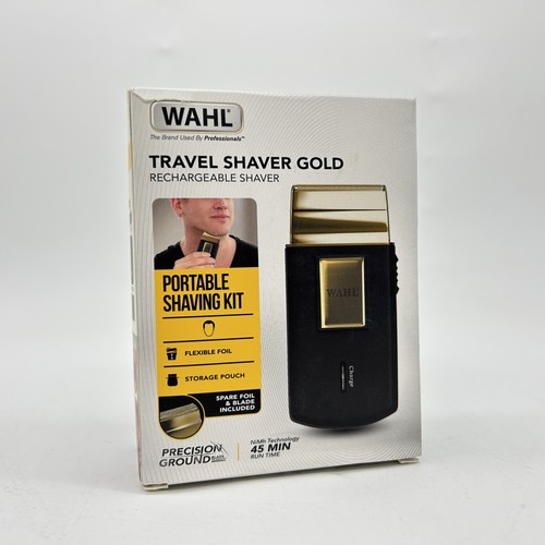 Wahl travel shaver - shaver, gold