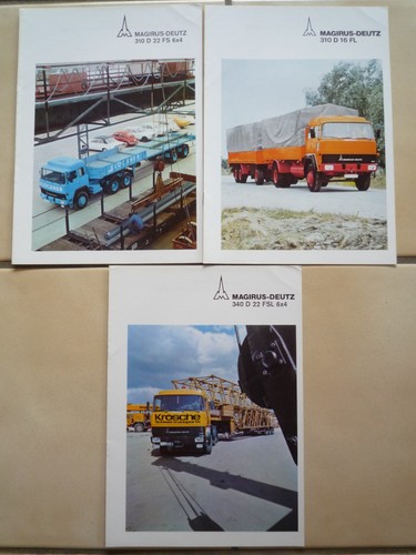 Magirus prospekte frontlenker - magirus,