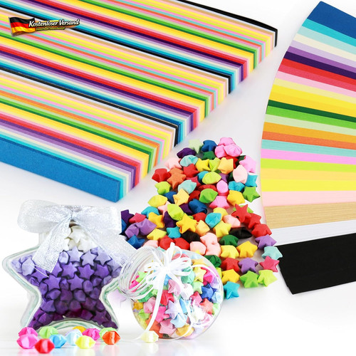 Papiersterne bastelset für - papiersterne,