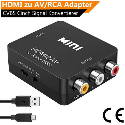 Hdmi auf cinch adapter - hdmi,