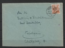 SBZ BEZIRK 36 auf Brief ab