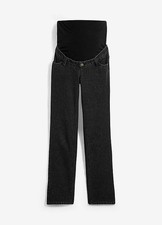 Neu Umstandsjeans Gr. 52 Schwarz Schwangerschafts-Jeans-Skinny-Pants