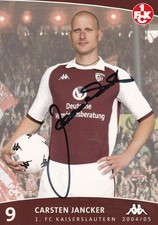 Autogramm - Carsten Jancker (1. FC Kaiserslautern) - 2004/2005