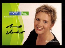 Annett Mautner Autogrammkarte Original Signiert # BC 90818