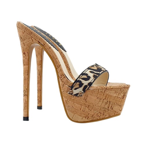 Sandalen sexy leopard - sexy,