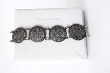 Tolles Silber Münz-Armband