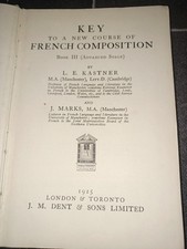 A new course of EY FRENCH