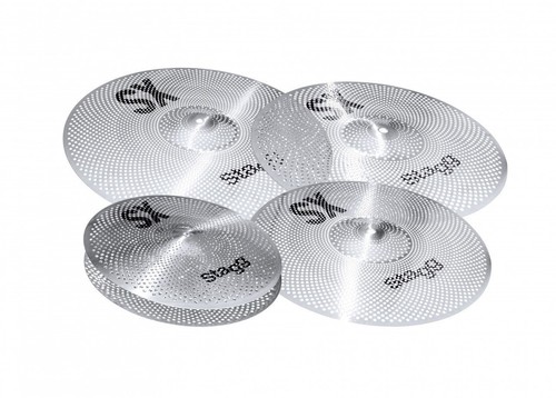 Stagg silent cymbal set - stagg,