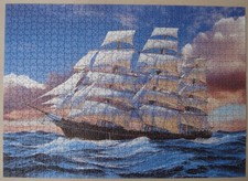 RAVENSBURGER PUZZLE, SEGELSCHIFF CUTTY SARK, 1000 Teile von 2006, No. 15 345 9.