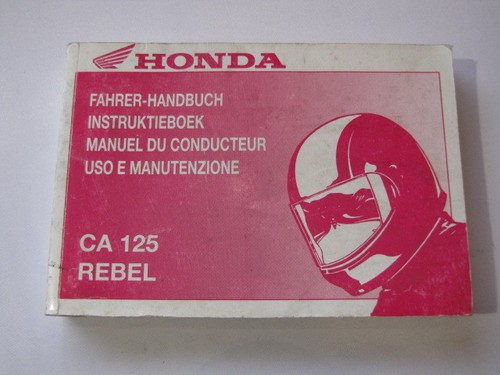 Honda ca125 rebel - ca125, 1998