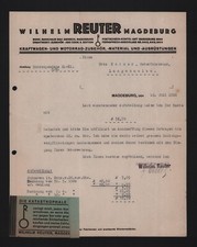 MAGDEBURG, Brief 1926, Wilhelm